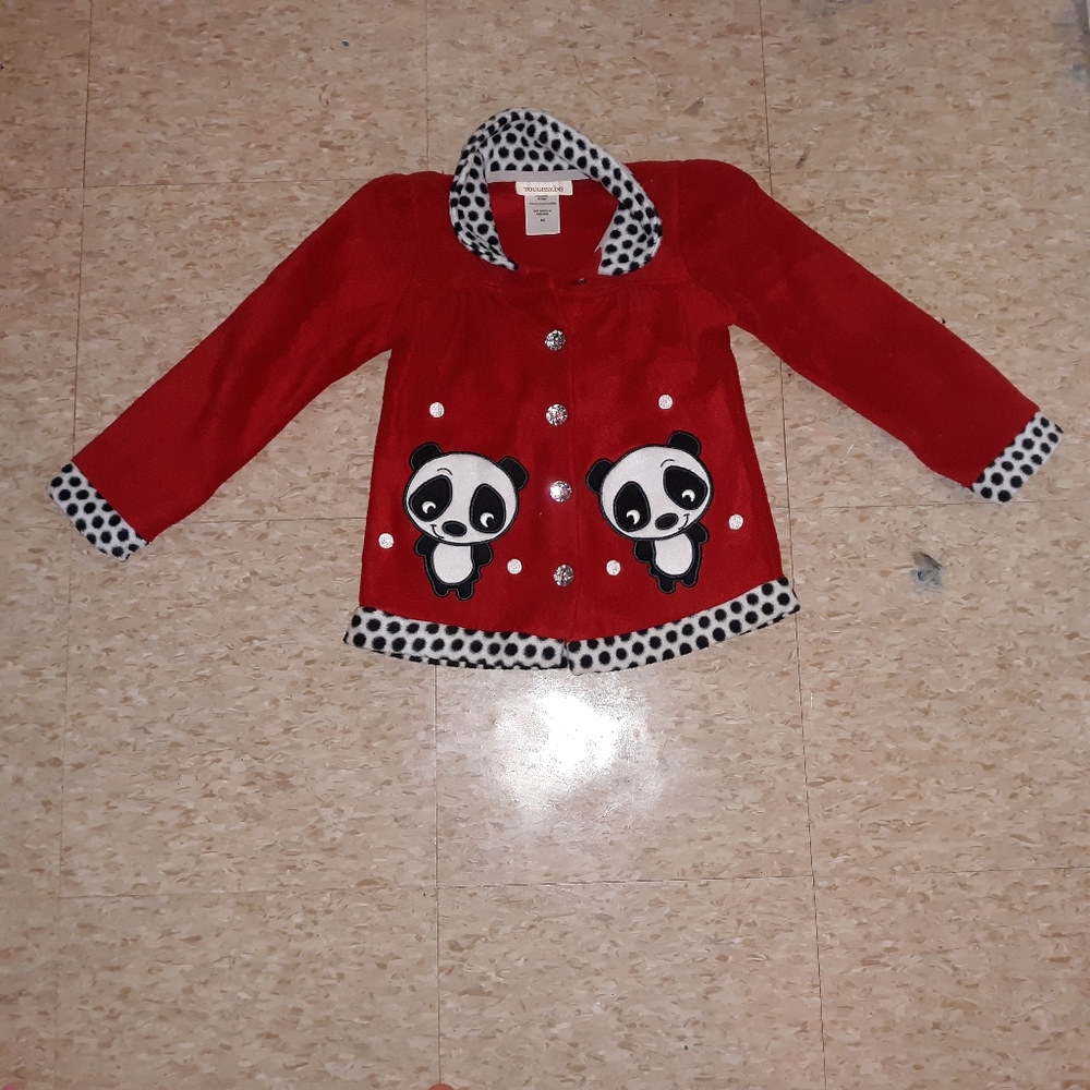 Kids red coat